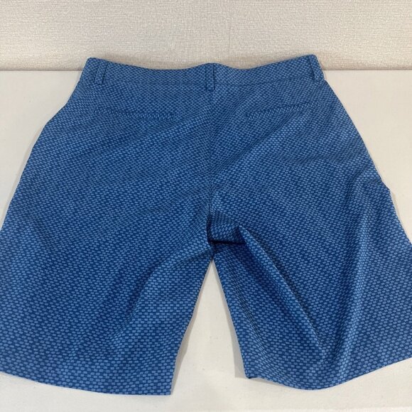 PGA Tour Blue Patterned Cargo Shorts - Picture 8 of 10